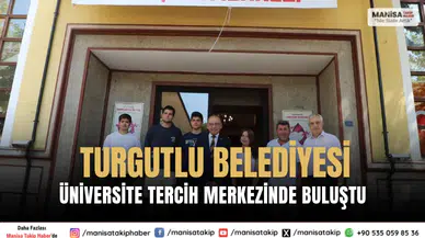 Turgutlu Belediyesi Üniversite Tercih Merkezinde Öğrencilerle Buluştu