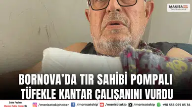 Bornova’da tır sahibi pompalı tüfekle kantar çalışanını vurdu