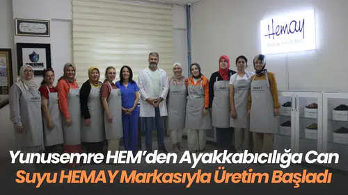 Yunusemre HEM’den Ayakkabıcılığa Can Suyu: HEMAY Markasıyla Üretim Başladı