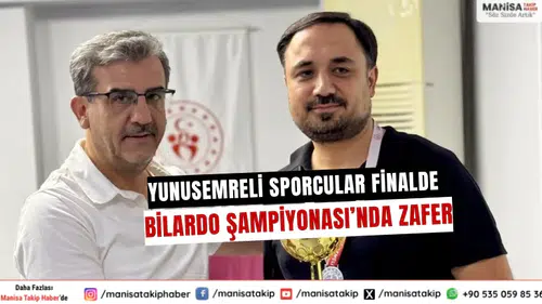 Yunusemreli Sporcular Finalde Buluştu: Bilardo Şampiyonası’nda Çifte Başarı