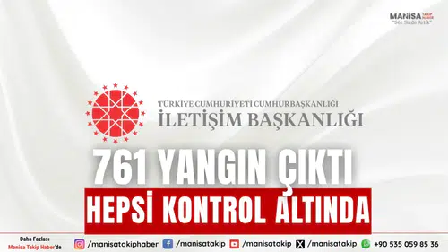 761 Yangın Çıktı Hepsi Kontrol Altında