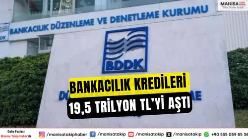 Bankacılık Kredileri 19,5 Trilyon TL’yi Aştı