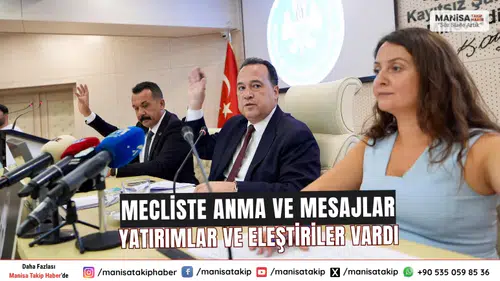 Mecliste Anma ve Mesajlar Yatırımlar ve Eleştiriler Vardı