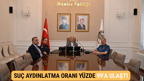Manisa’da Suç Aydınlatma Oranı Yüzde 99’a Ulaştı