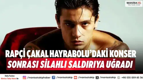 Rapçi Çakal Hayrabolu’daki Konser Sonrası Silahlı Saldırıya Uğradı