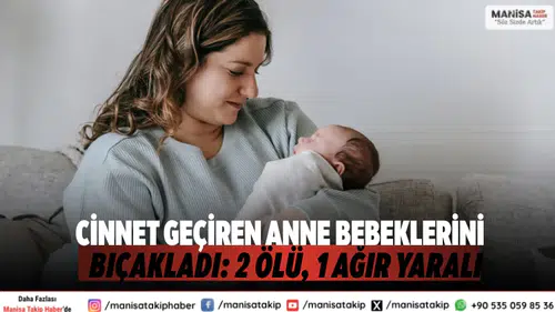 Cinnet Geçiren Anne Bebeklerini Bıçakladı: 2 Ölü, 1 Ağır Yaralı