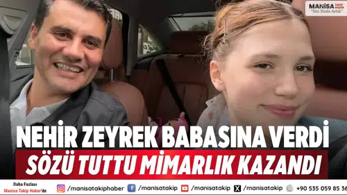 Nehir Zeyrek Babasına Verdi Sözü Tuttu Mimarlık Kazandı