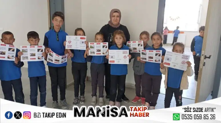 Selendi’de Öğrencilere Kene ve KKKA Eğitimi