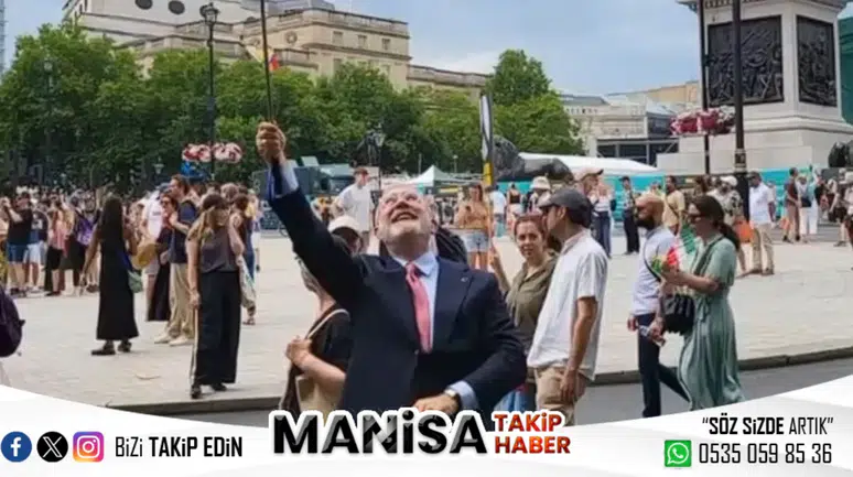 Bahadır Yenişehirlioğlu Londra’da Filistin’e Destek Yürüyüşüne Katıldı