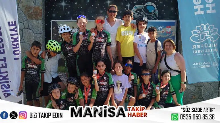 Akhisar’ın Pedalları Nilüfer’de Zirveye Tırmandı