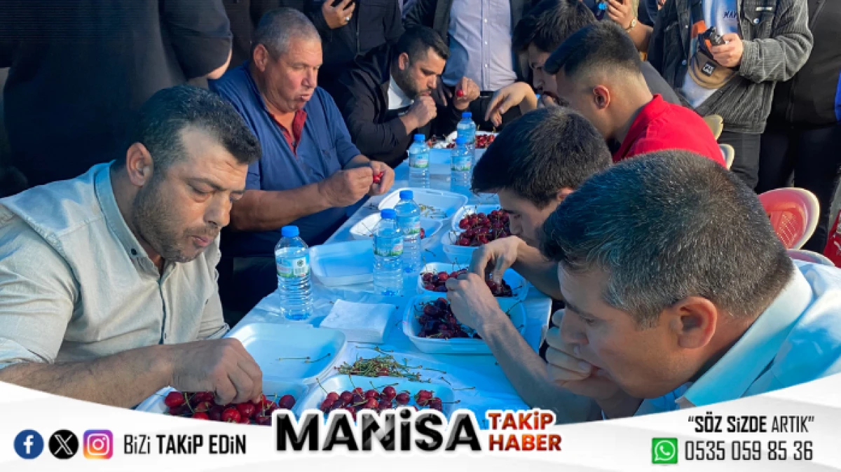 2 Kilo 592 Gram Kirazla Şampiyon Oldu: Uluderbent’te Lezzetli Mücadele