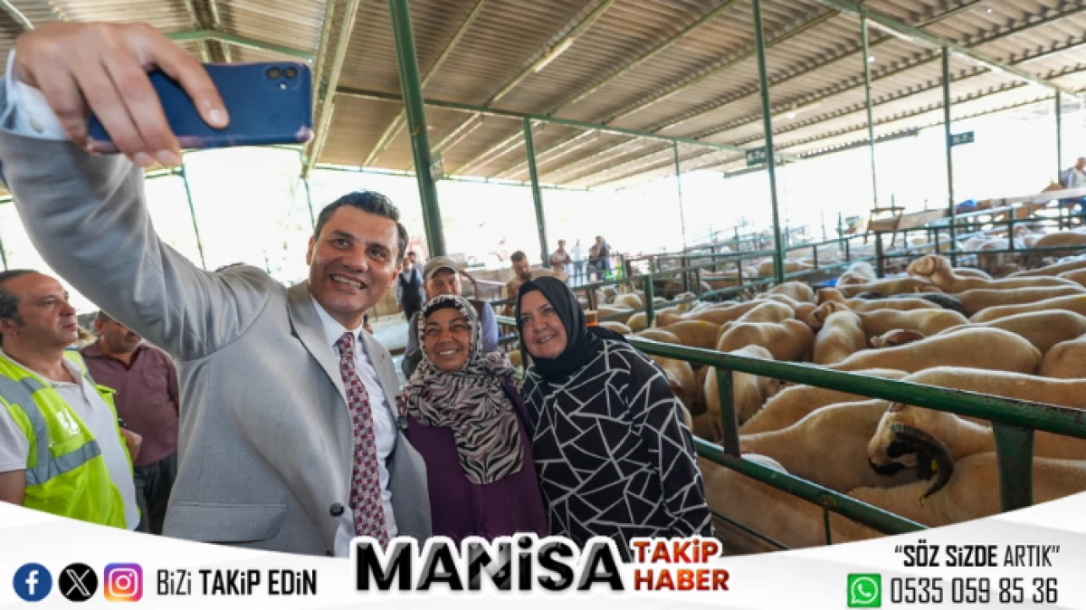 Başkan Zeyrek’ten Kurban Satıcılarına Ziyaret