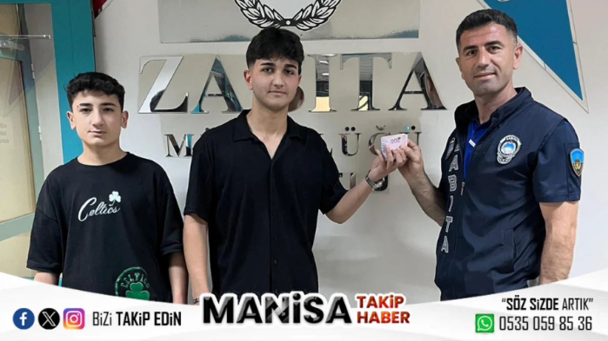 Buldukları Parayı Teslim Ettiler, Örnek Oldular