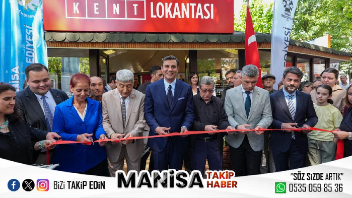 Büyükşehir’den Soma’ya Kent Lokantası, Halk Mandıra ve Halk Ekmek  