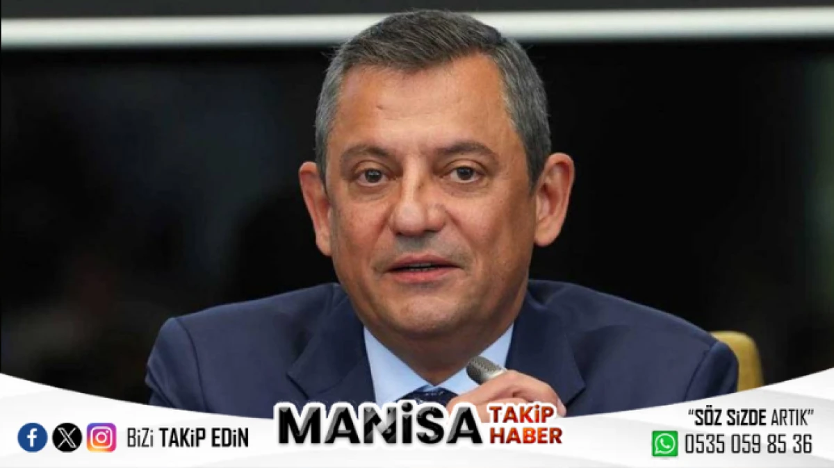 CHP Genel Başkanı Özgür Özel: Barışın yanındayız, terörün karşısındayız