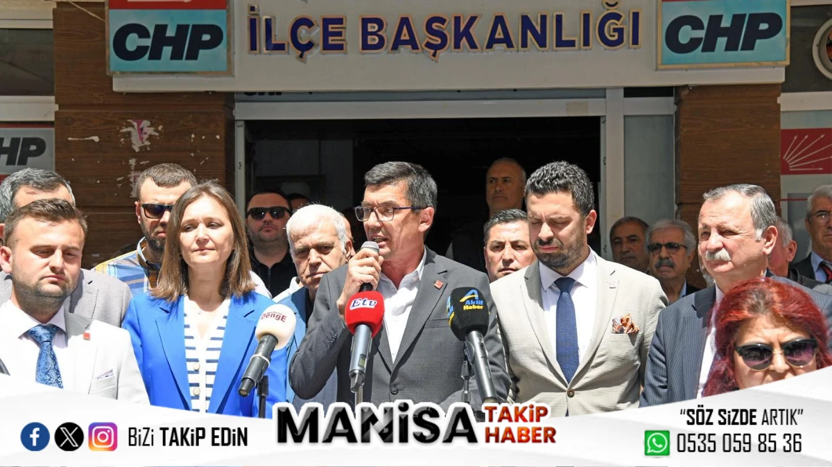 CHP Manisa Teşkilatından Genel Başkan Özgür Özel’e Yönelik Saldırıya Sert Tepki “Birlikteyiz, Yanındayız, Asla Geri Adım Atmayacağız”