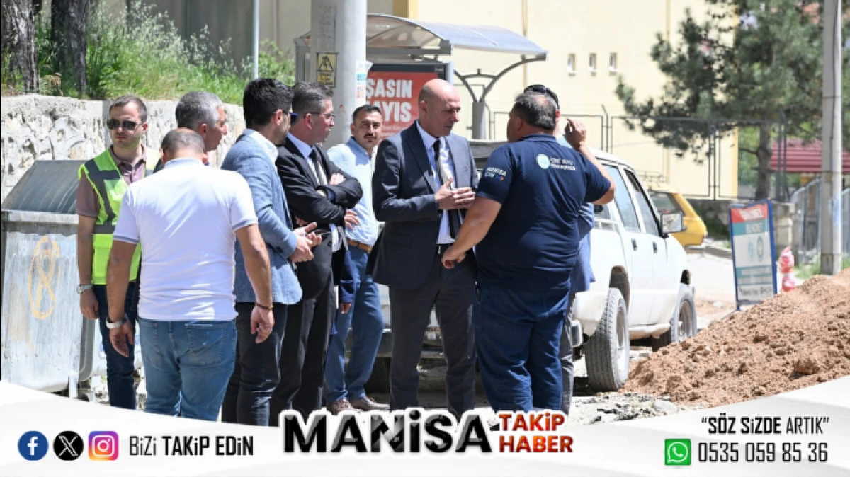 Demirci’ye Kesintisiz İçme Suyu İçin Dev Yatırım: 5 Sondaj, 5.500 Metrelik Terfi Hattı