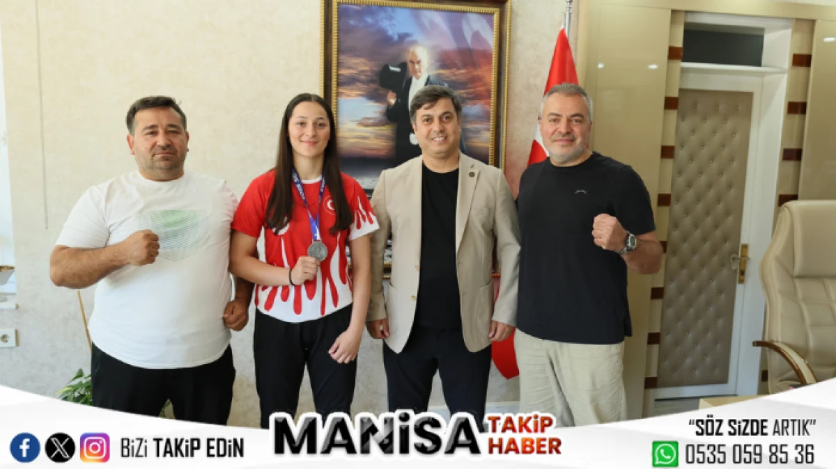Dünya İkincisi Cemile Aykoç’a Manisa’da Anlamlı Ödül