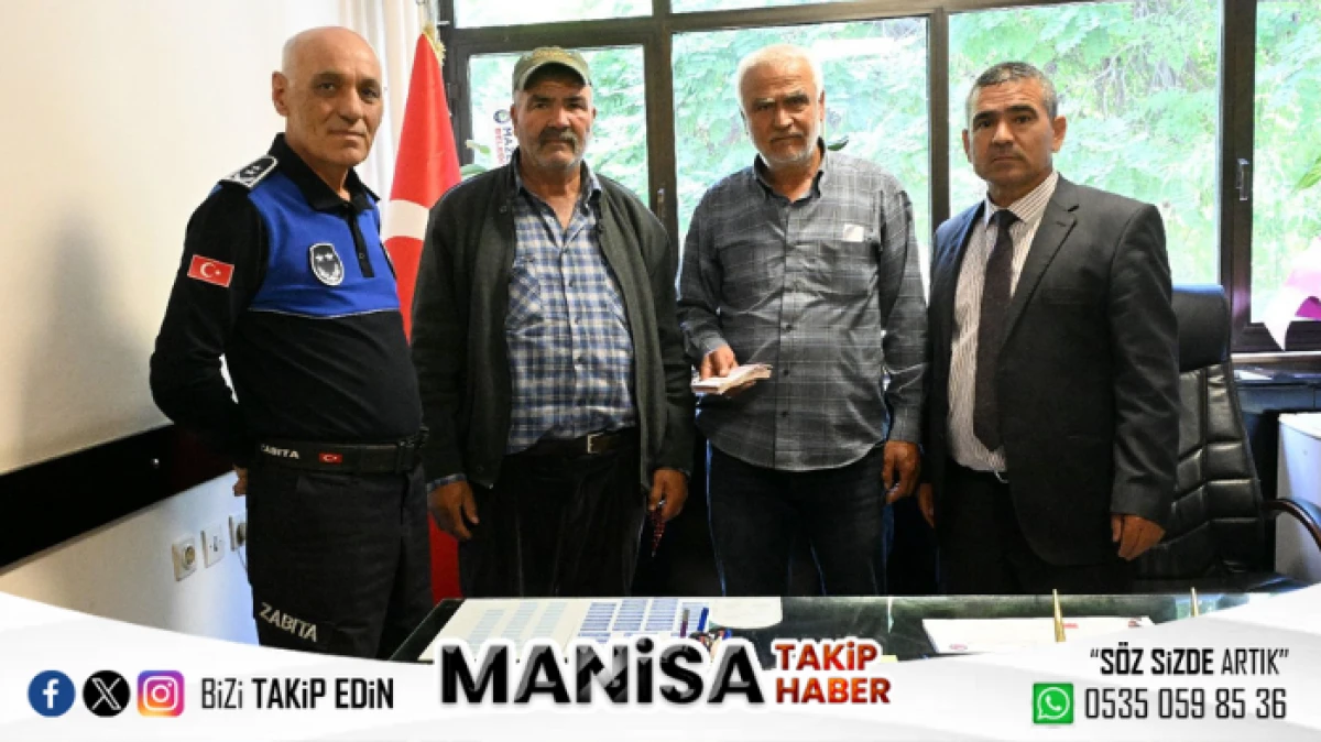 DUYARLI VATANDAŞTAN ÖRNEK DAVRANIŞ: BULDUĞU 20 BİN LİRAYI ZABITAYA TESLİM ETTİ