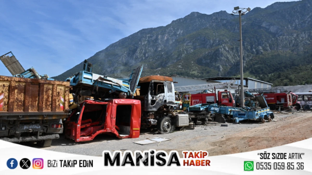 Manisa Büyükşehir hurda araç ve malzemeleri MKE’ye devrediyor