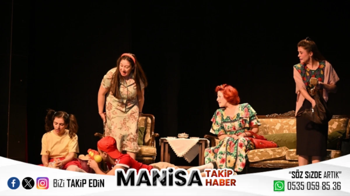 Manisa Büyükşehir Tiyatrosu, Turneyle Sanatı Ayaklara Getiriyor