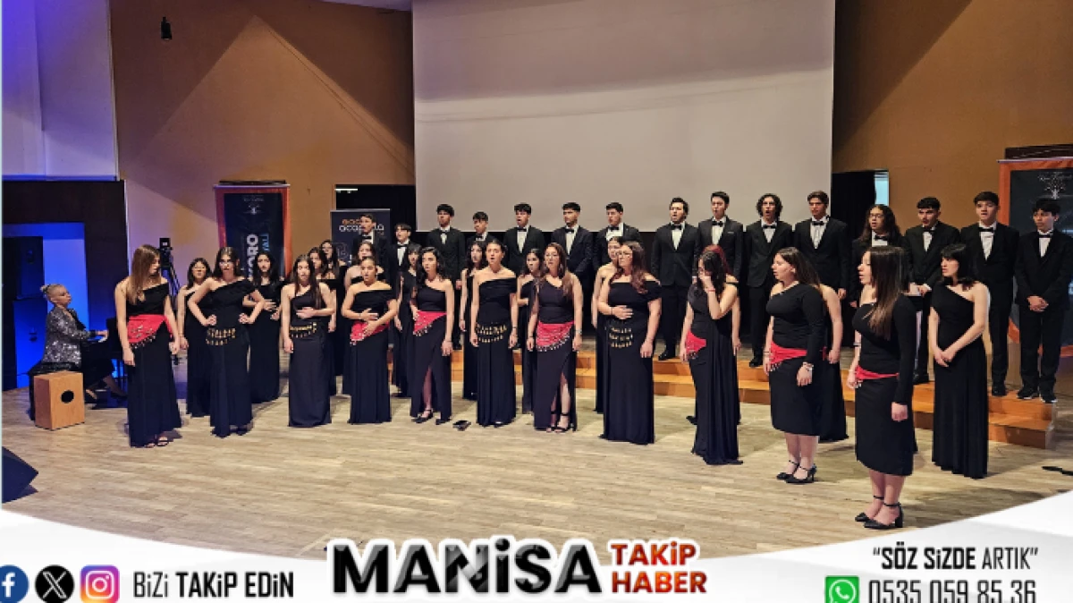 Manisa Gençlik Korosu’na Antalya’dan Başarı Ödülü