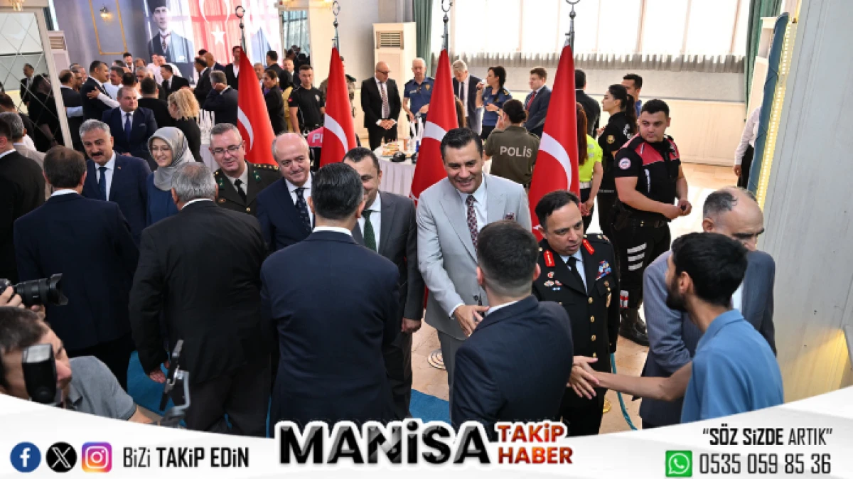 Manisa Protokolü Bayramlaşma Töreninde Buluştu