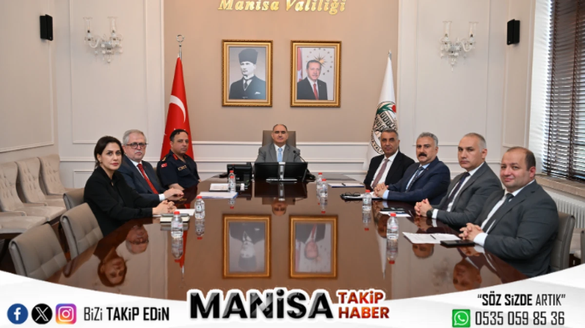 Manisa Valisi Özkan'dan Bayram Öncesi Güvenlik ve Sağlık Tedbirleri Açıklaması
