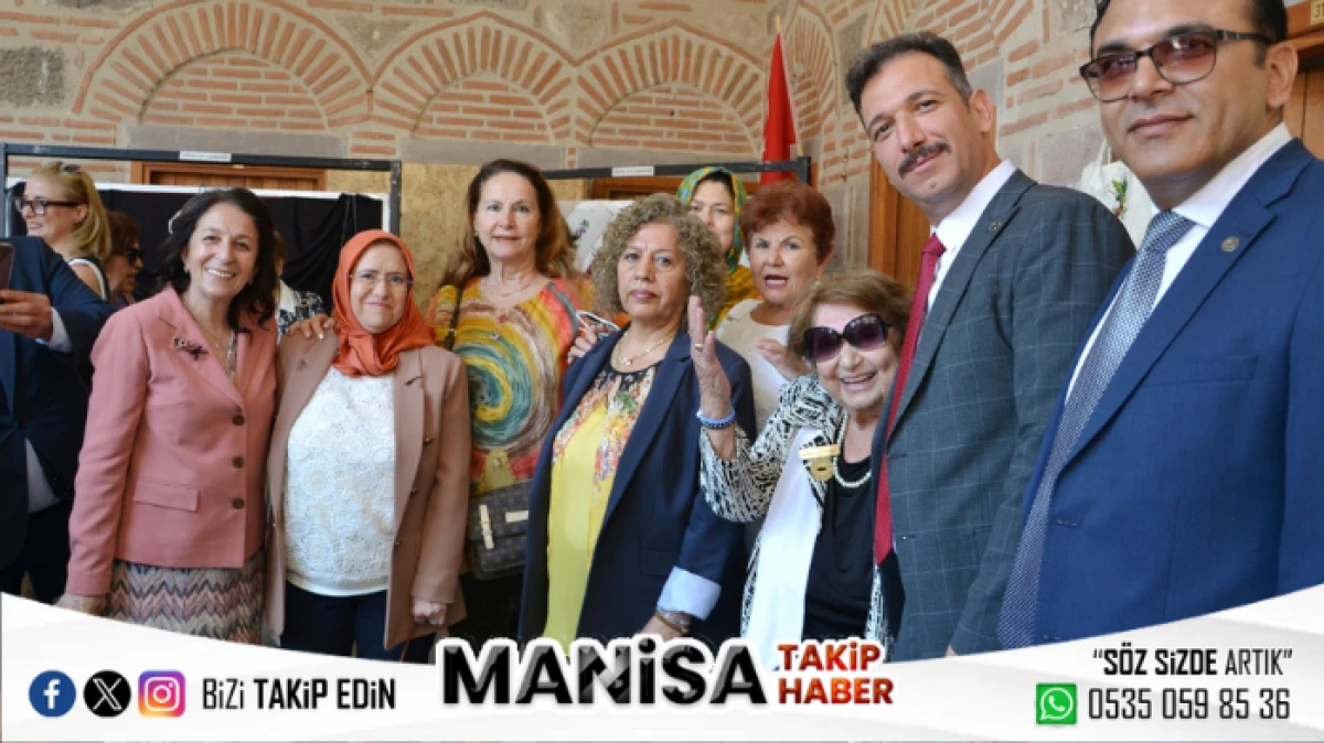 Manisa’da El Emeği Göz Nuru Eserler Kurşunlu Han’da Sergilendi