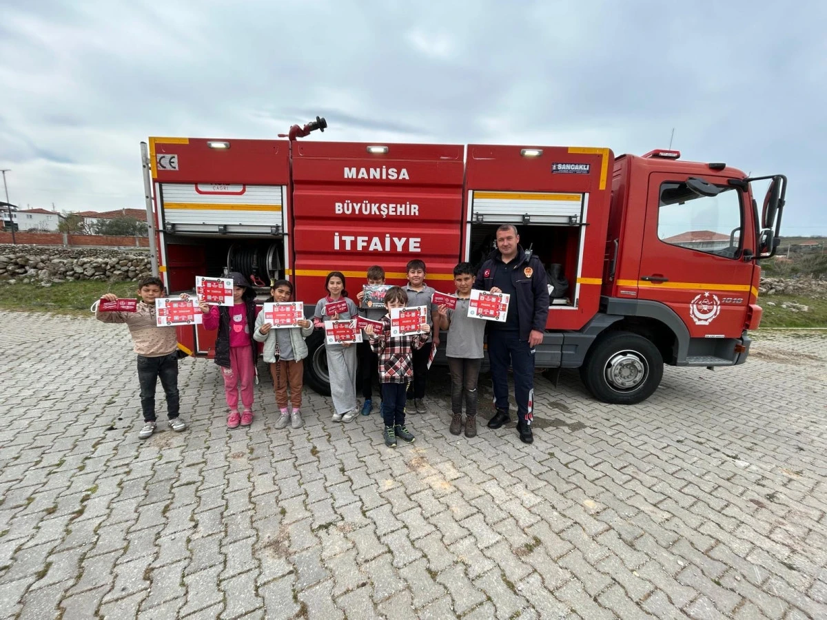 Manisa’da Öğrencilere Yangın Güvenliği Eğitimi