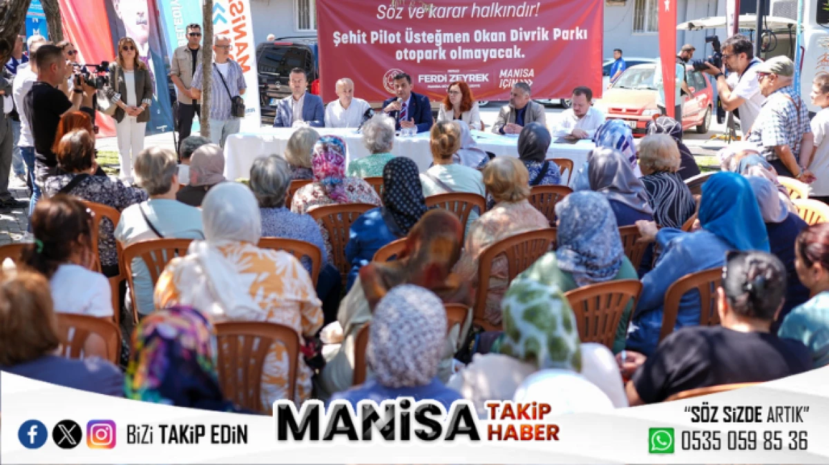 Manisa’da Otopark Projesi Halkın İsteği Üzerine İptal Edildi