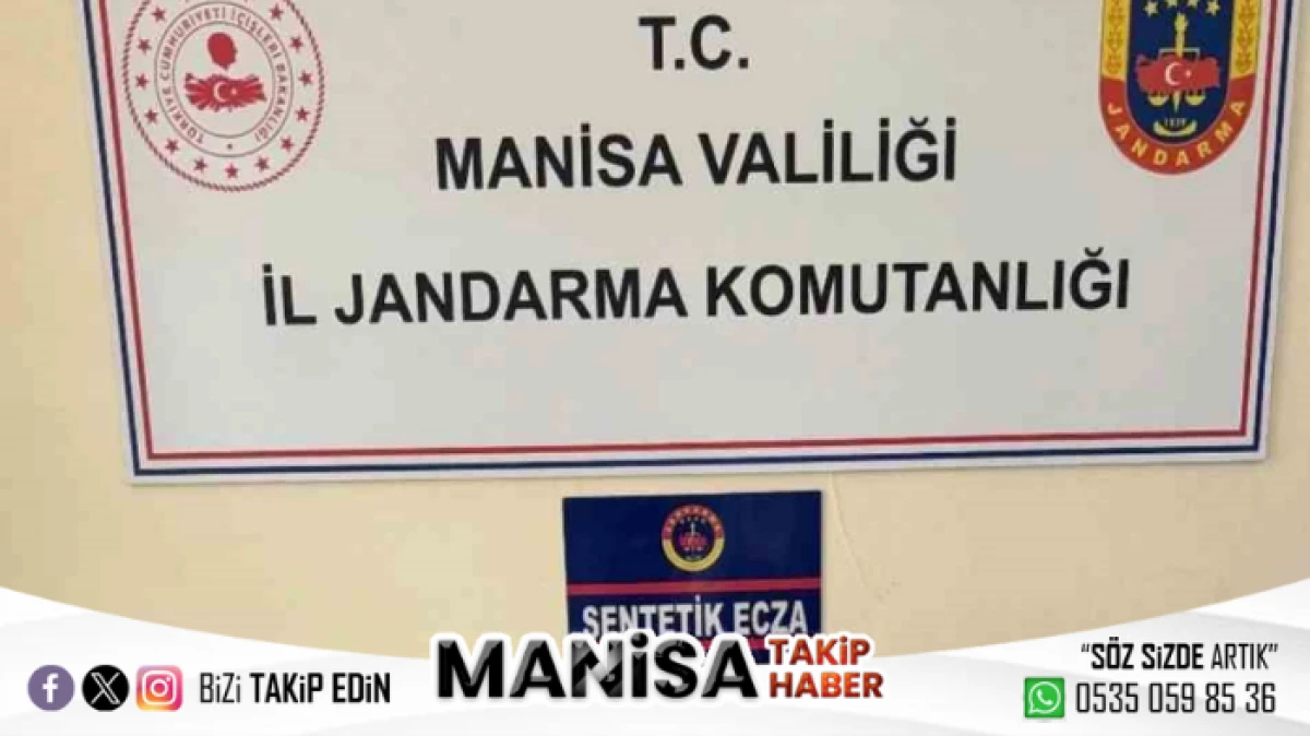 Manisa'da Rekor Miktarda Sentetik Hap Ele Geçirildi