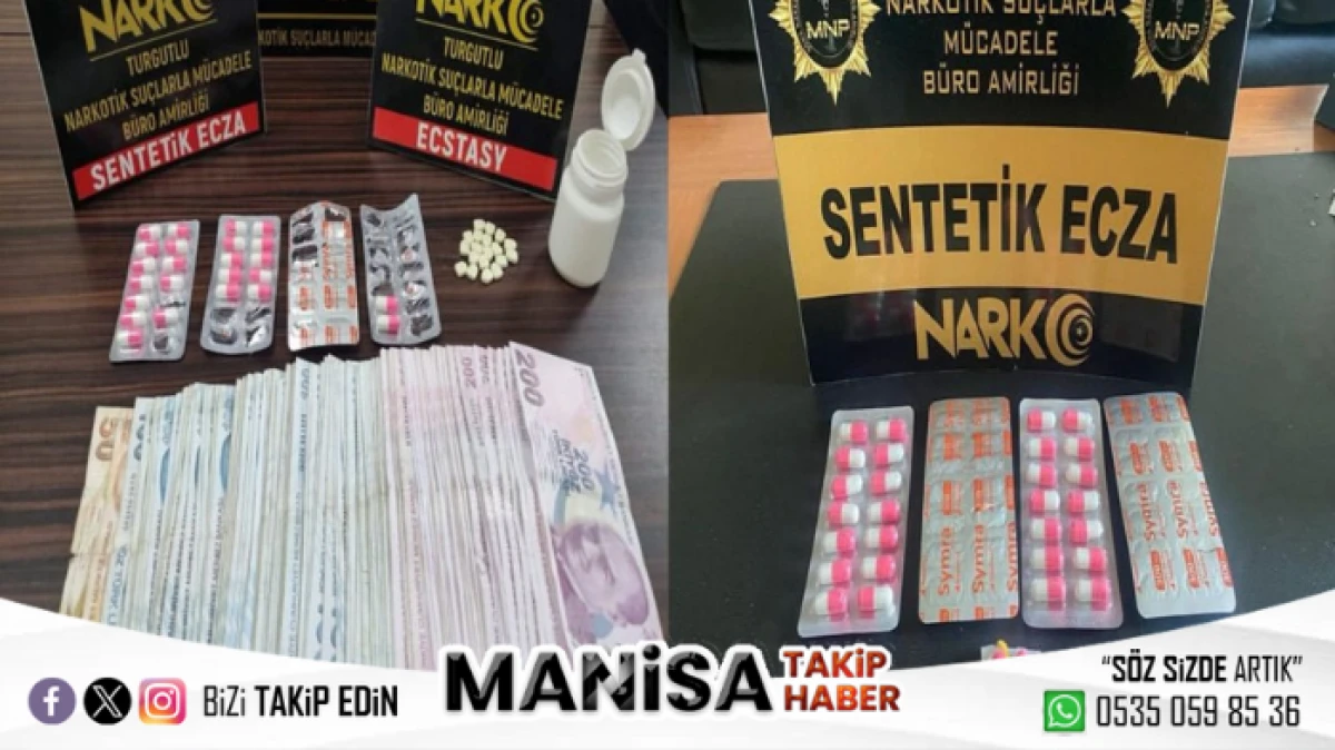 Manisa’da Uyuşturucuya Geçit Yok: 1 Haftada 117 Gözaltı, 16 Tutuklama