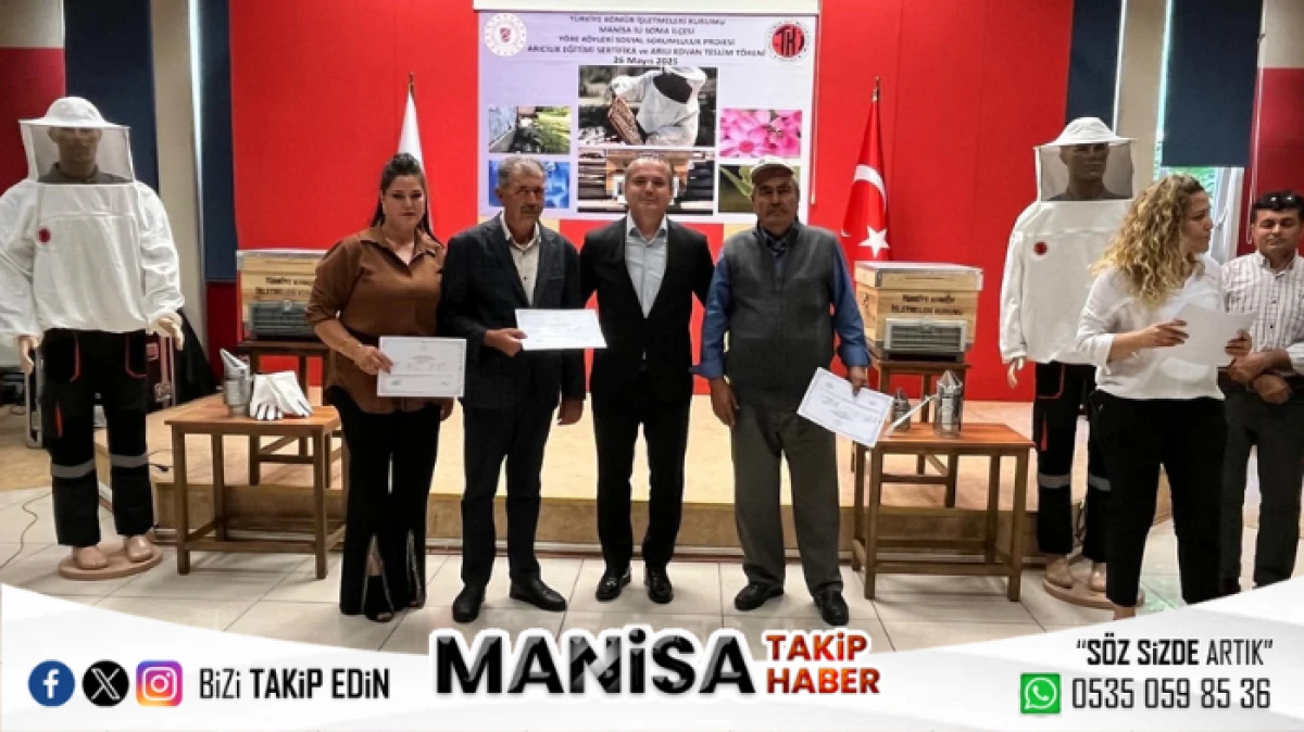 Soma’da Arıcılık Devrimi: TKİ’den “Bal Gibi Destek” Projesi