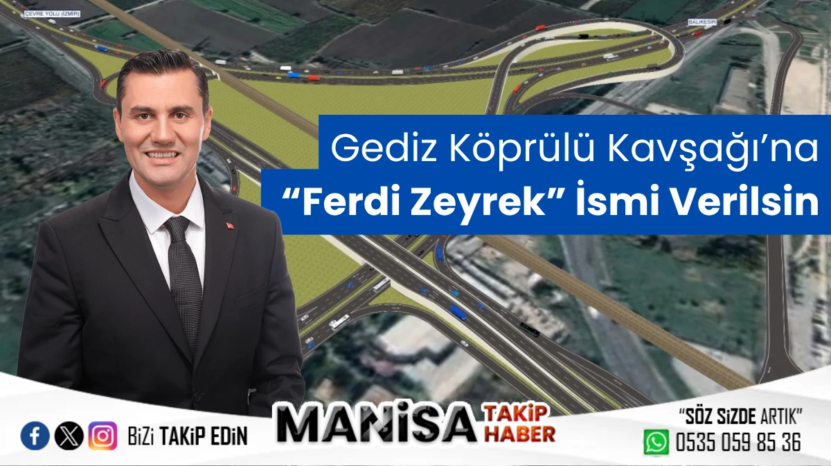 Sosyal Medyada “Ferdi Zeyrek Kavşağı” Akımı: Manisalılar Talebini Duyurdu