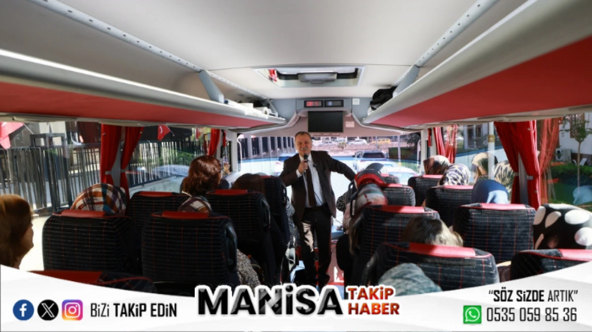 Yunusemre Belediyesi’nden Kadınlara İzmir Gezisi Hizmeti