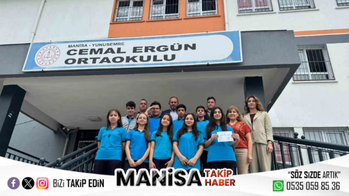 Yunusemre’de Öğrencilerden Çevre İçin Büyük Duyarlılık: 1.424 Kilo Atık Pil Toplandı