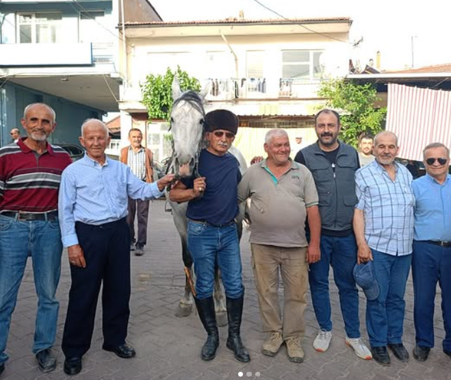 Kaymakam Fatih Genel'in Atıyla Ziyareti